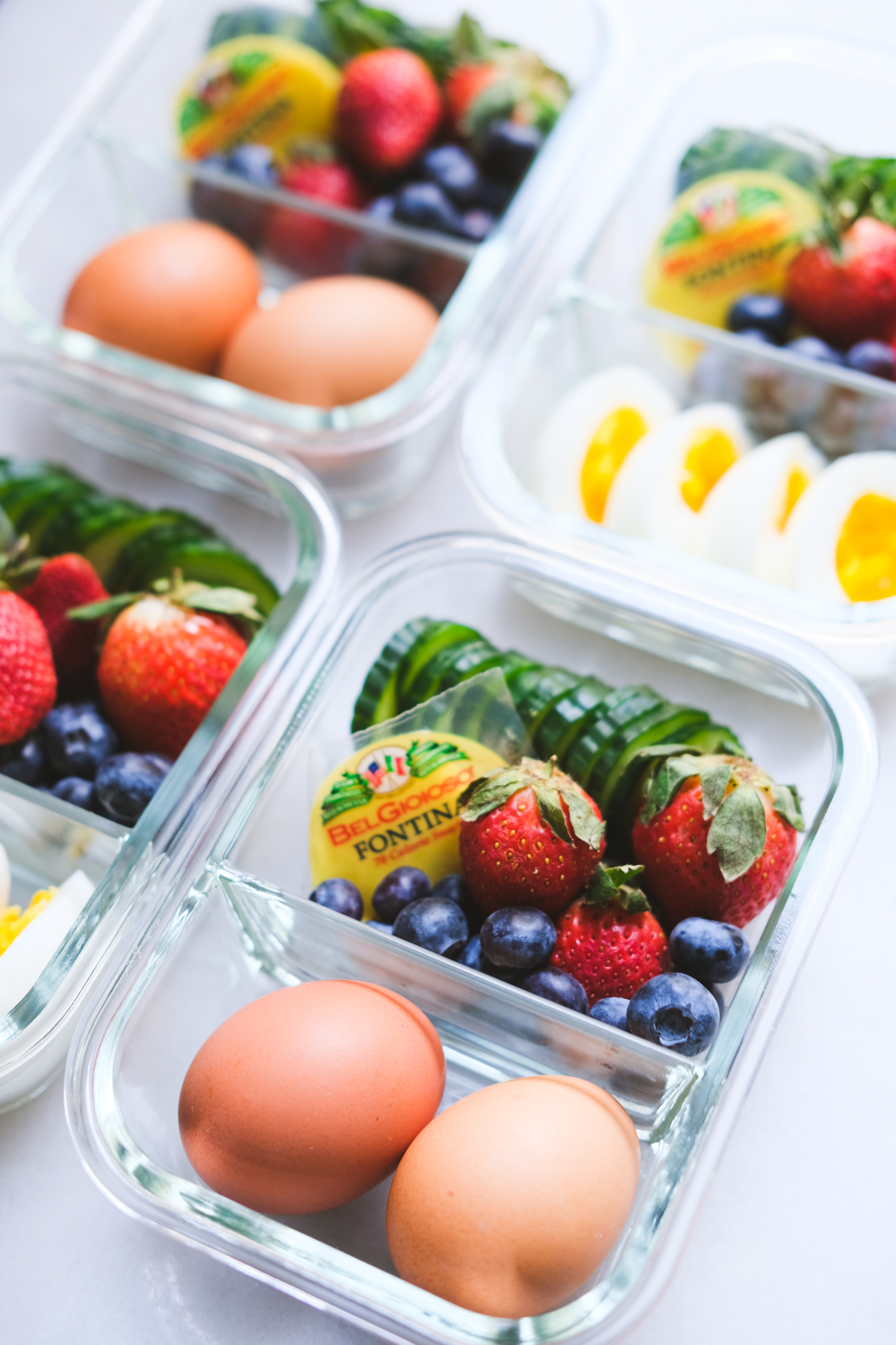Healthy Meal Prep Snack Boxes