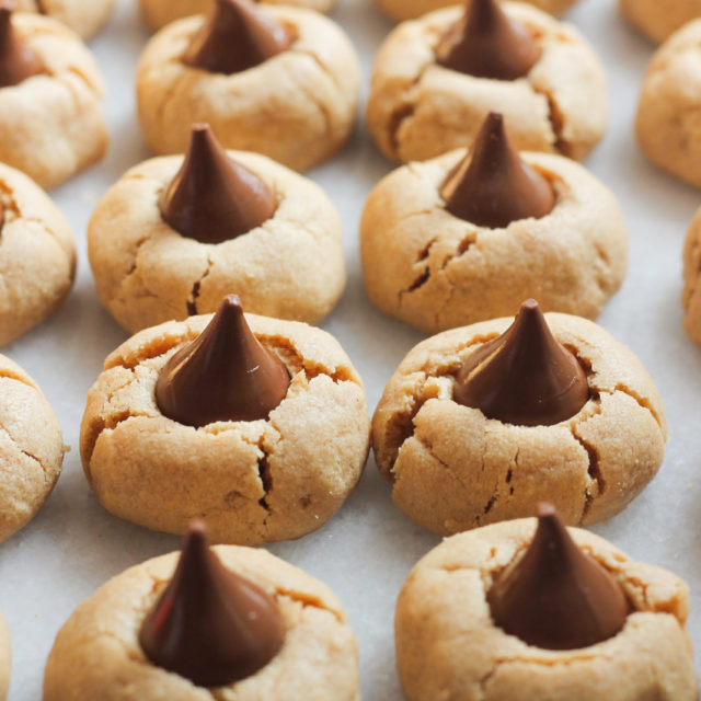 Peanut Butter Blossom Cookies Recipe | Kiersten Hickman